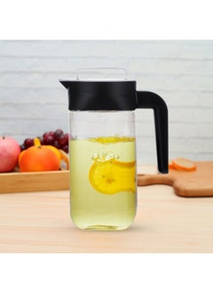 Elemental Kitchen Elemental Kitchen High Quality Glass Pitcher Clear and Black 1.1 L 68612002  - Image 4