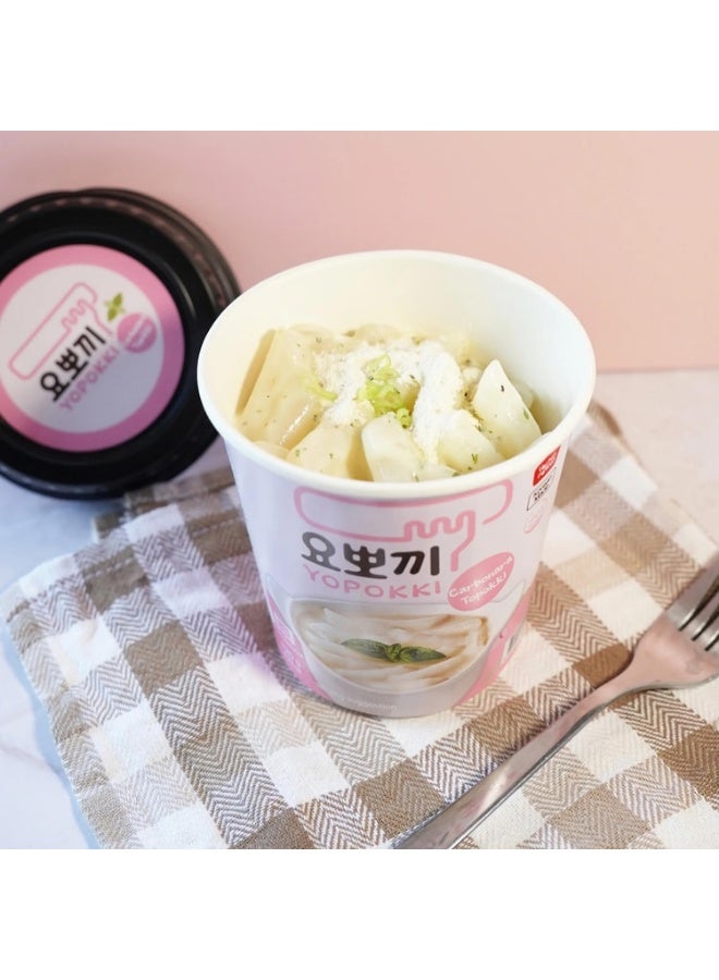 Yopokki Halal Topokki Carbonara Cup 120g - Image 4