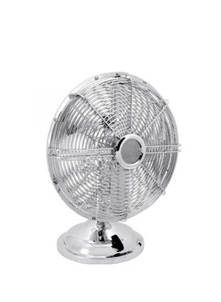 Generic Stainless steel table fan, 3 levels, large, 8 inches  - Image 1
