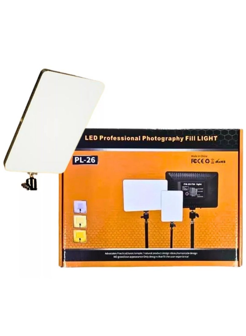 PL-26 26cm LED Fill Light for Photography, Videography & Live Streaming – Professional Lighting - Image 4