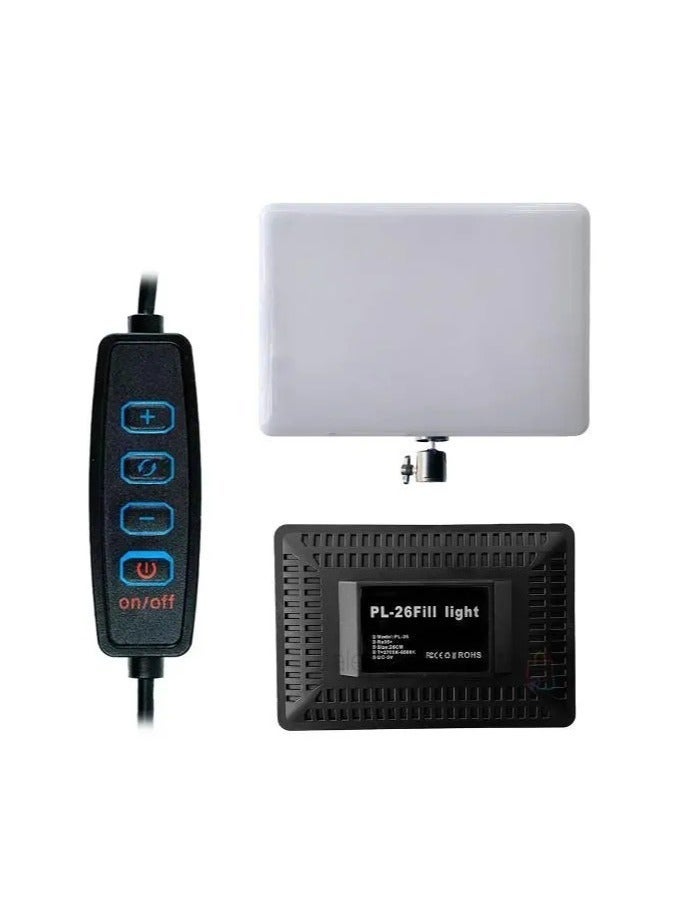 PL-26 26cm LED Fill Light for Photography, Videography & Live Streaming – Professional Lighting - Image 1