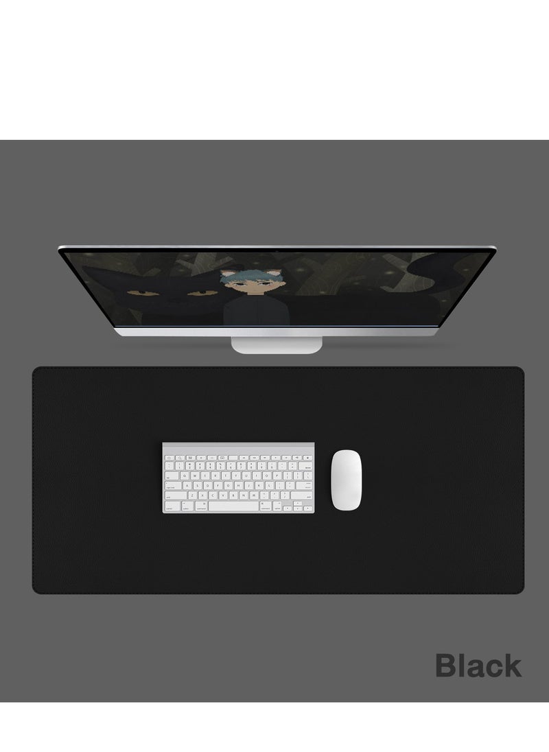 Generic Gaming Mouse Pad, Large Area, Non-Slip and Waterproof, Suitable for Home Office Gaming, Black, 60*30cm  - Image 1