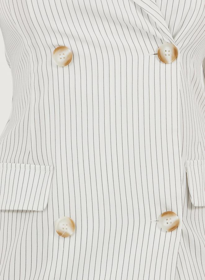 Styli Striped Blazer Dress  - Image 3