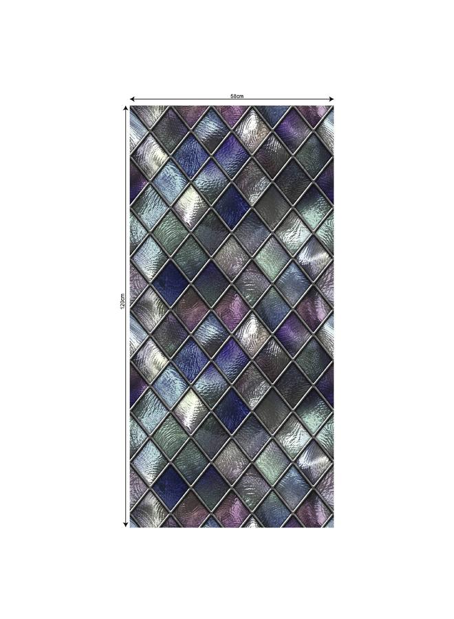 الأزرق جي دبليو ورق السيلوفان المطلي بالجملة بدون غراء - Image 1