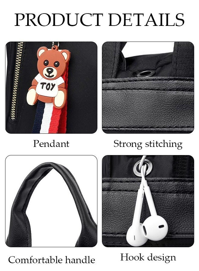 DUNISO Women's Backpack Fashionable Travel Backpack For Women Large Capacity School Backpack Shoulder Bag with Adjustable Shoulder Strap For College Girls Students - Image 3