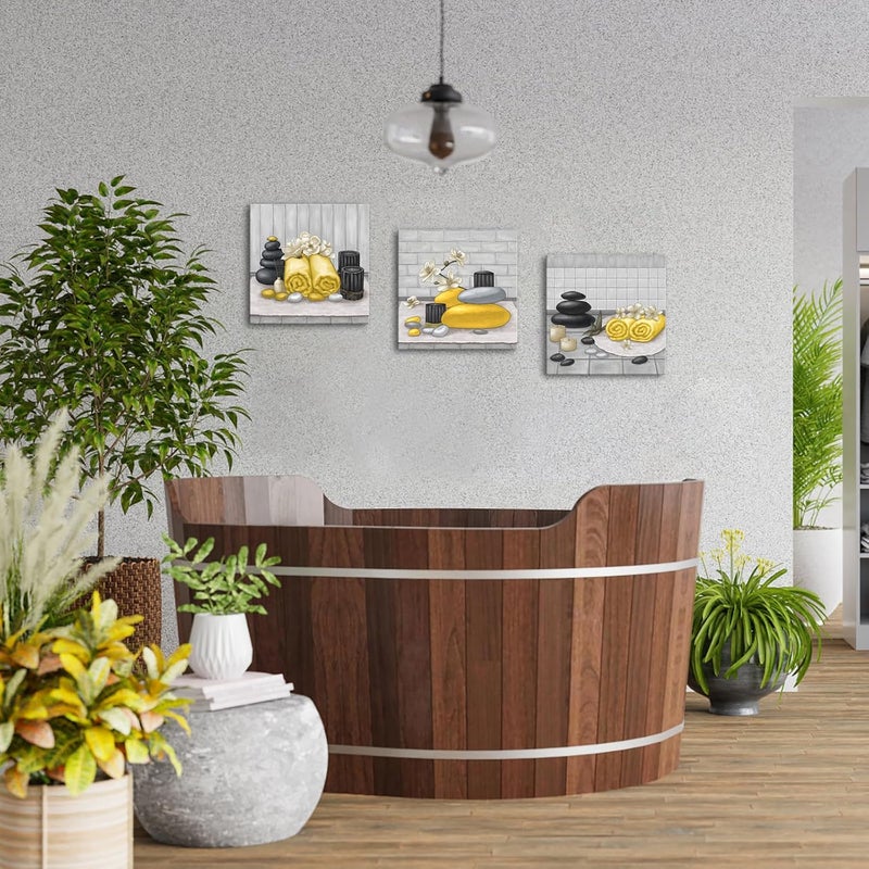 RnnJoile Spa Canvas Wall Art Set - Image 3
