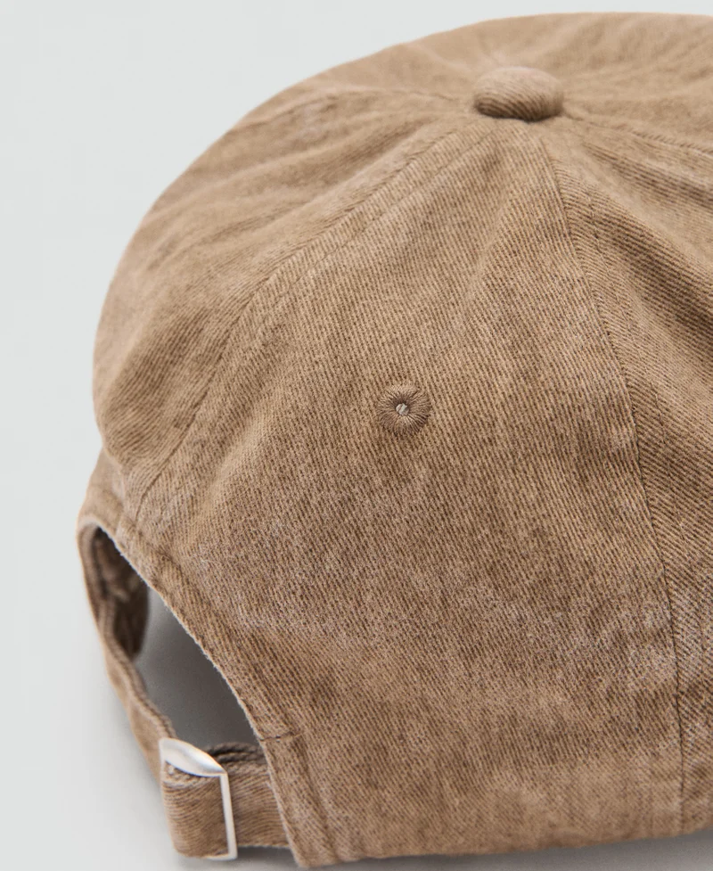 Mango Man  Cotton visor cap for Men | Best Price UAE