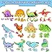 QimuMku Magnetic Puzzles for Kids Ages 13 Travel Toddler Puzzles Ages 24 Year Dinosaur Activities Toy for Boys Girls 35 yo Learning Magnet Gift for Road Trip - Image 4