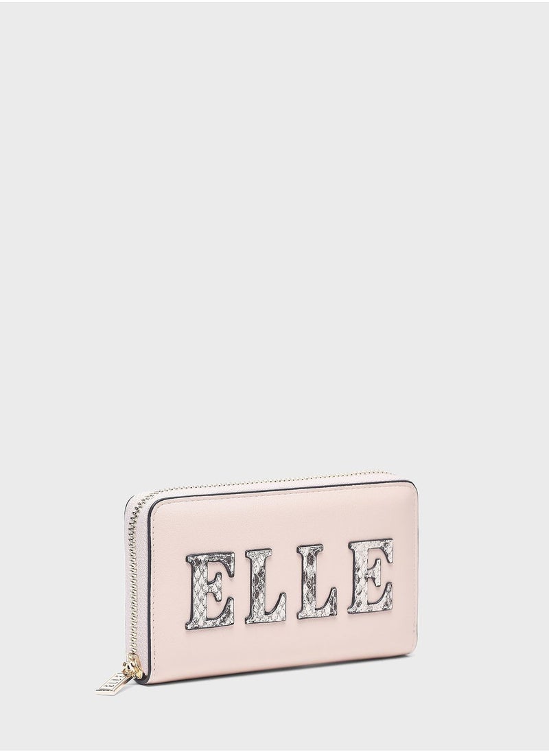 ELLE - Zip Closure Wallet - Image 1
