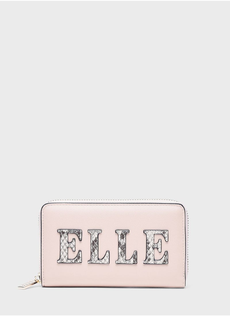 ELLE - Zip Closure Wallet - Image 1