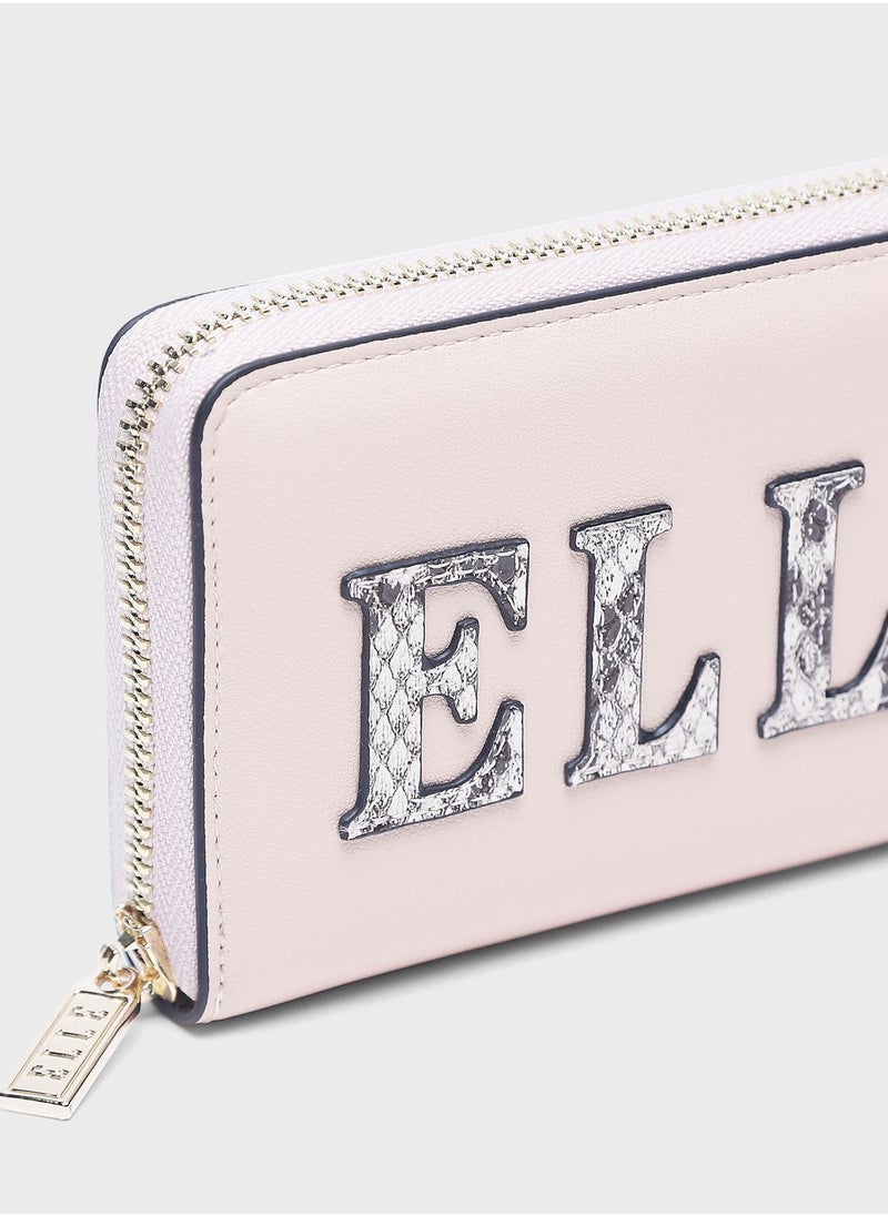 ELLE - Zip Closure Wallet - Image 1