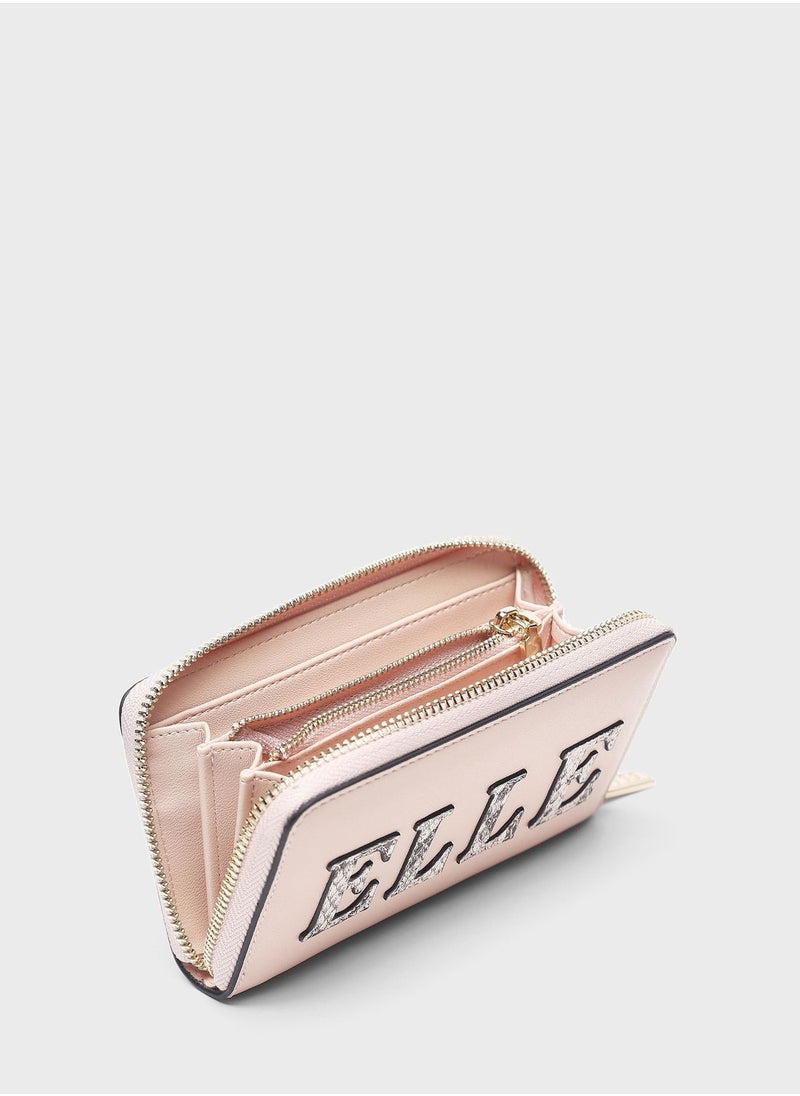 ELLE - Zip Closure Wallet - Image 1