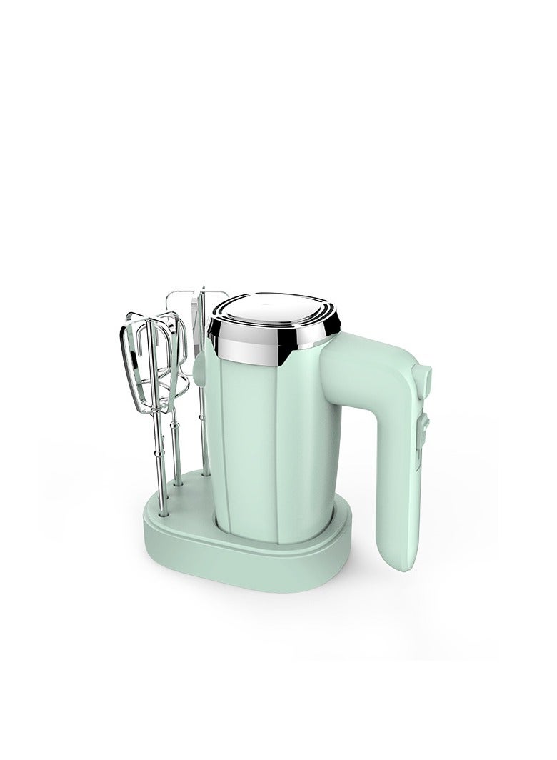 TIANC Hand Mixer 200W Electric Whisk with 5-Speed Control & Pure Copper Motor - Compact Kitchen Mixer for Baking, Whipping, & Dough - TC-620-7 Mint Green  - Image 5