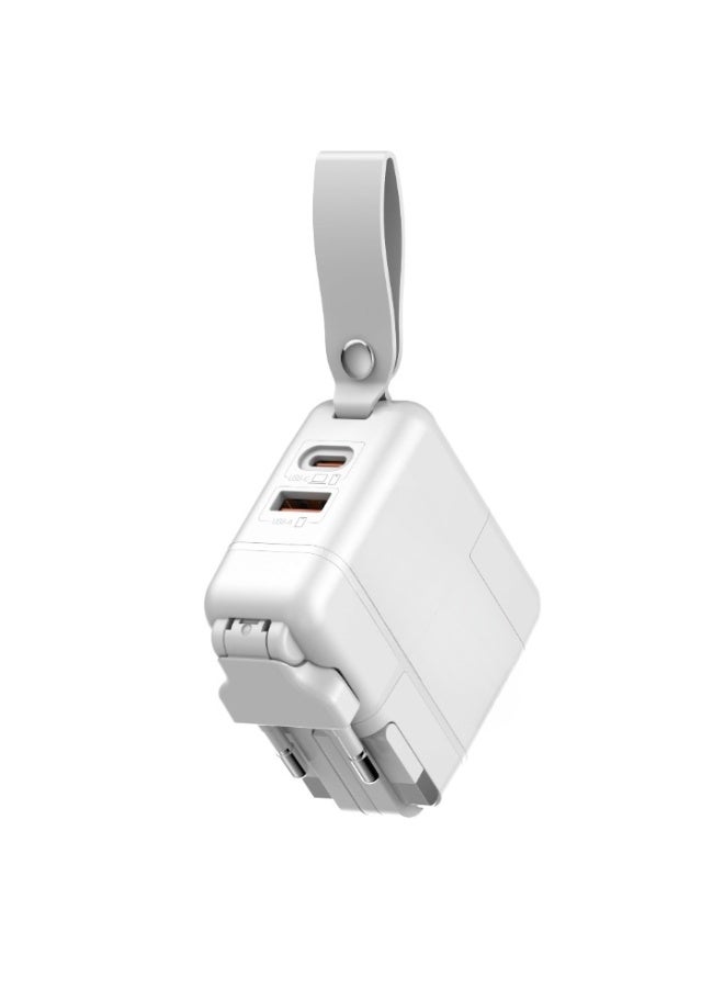 ريبنيو شاحن سريع 65 وات من النوع C شاحن سفر محمول بمنافذ USB متعددة مادة Gan QC3.0 وظيفة محول مصدر الطاقة - Image 2