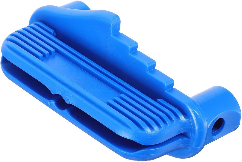 High-precision Woodworking Center Finder Scribing Tool Blue Plastic Center Gauge for Accurate Marking and Layout in Carpentry and Woodworking Tasks - Image 1