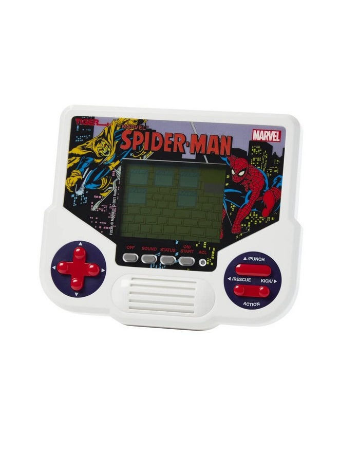 Hasbro Games - Hasbro Gaming Tiger Electronics Marvel Spiderman Electronic Lcd Video Gameretroinspired 1Player Handheld Gameages 8 And Up - Image 1
