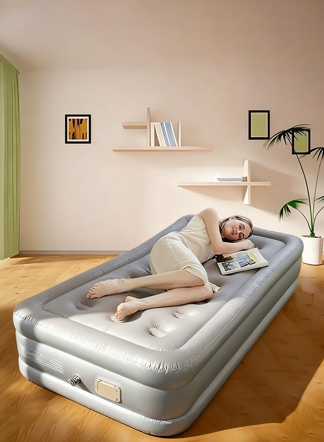 Fully automatic inflation and deflation mattress, air mattress for camping, outdoor portable, lunch break, folding inflatable mattress - Image 2