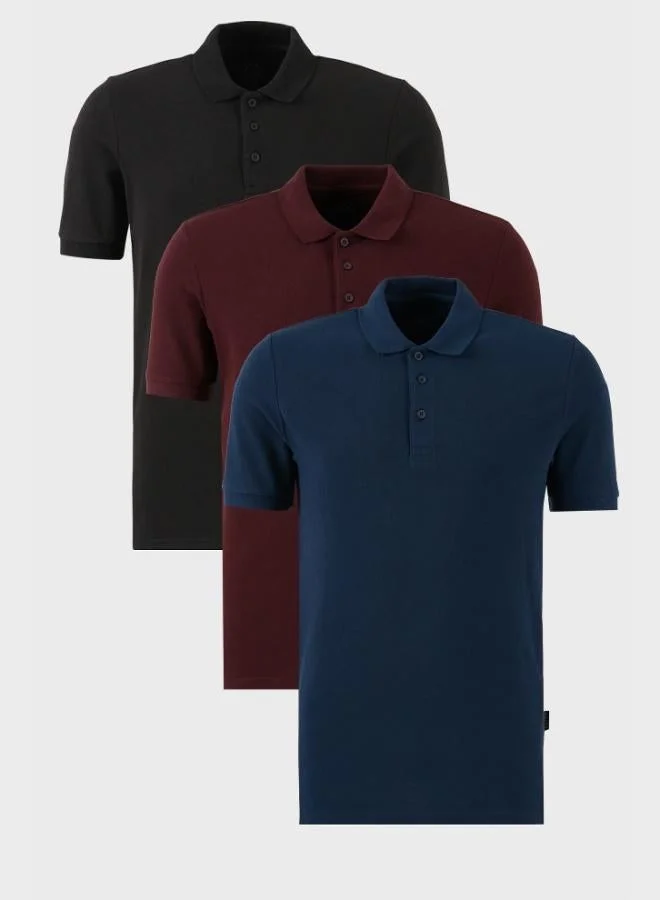 بوراتي تيشيرت رجالي بولو قطن من بوراتي  قطع