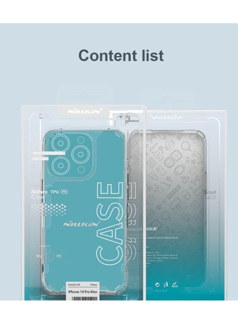 Nillkin Nature TPU Pro Series case for Apple iPhone 14 Pro Max 6.7" (2022) - Image 5