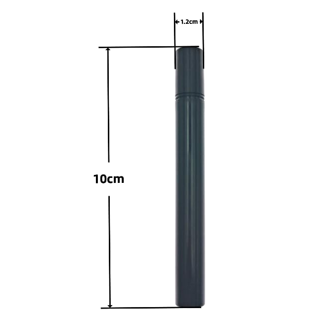 Rikwog 40Pcs Mini Spray Bottles  5Ml Plastic Refillable Empty Fine Mist Perfume Bottles Portable Sample Spray Containers For Travel Party Cosmetic Makeup Tool  Black - Image 2