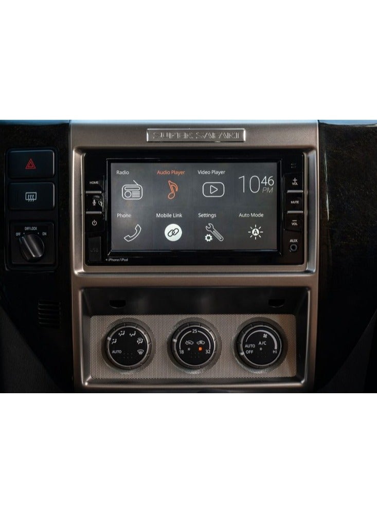 نيسان سوبر سفاري Y61 VTC دعم ستيريو السيارة الأصلي أبل كاربلاي راديو دول مجلس التعاون الخليجي USB تشغيل الفيديو شاشة تعمل باللمس للرؤية الليلية كاميرا خلفية متضمنة - Image 3