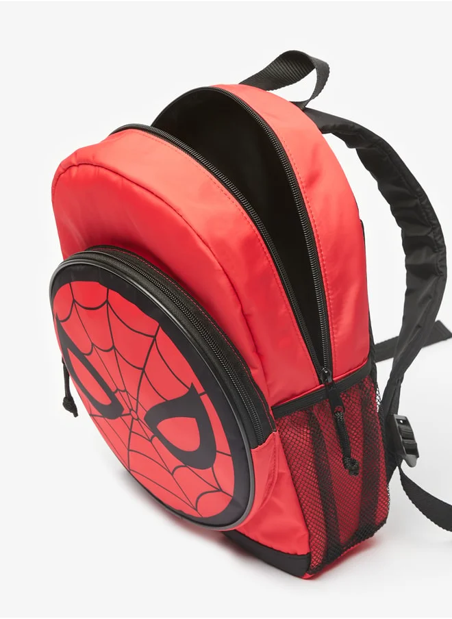 MARVEL Boys's Spider-Man Print Backpack with Adjustable Shoulder Straps