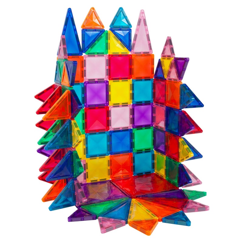 PicassoTiles Mini Diamond Series Magnetic Tiles Building Set (101 Pieces) - Image 4