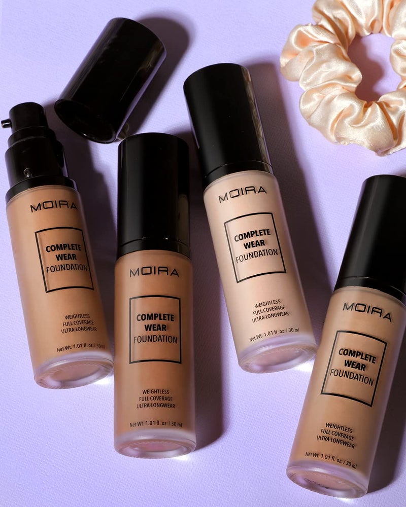 moira Complete Wear Foundation (650, Deep Walnut) - Image 4