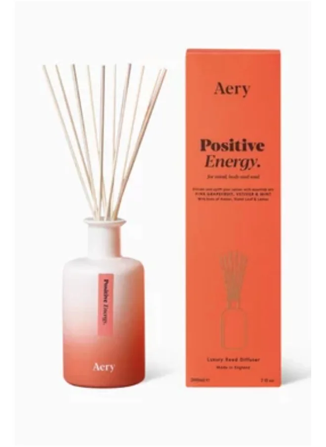 Aery Living Positive Energy 200ml Diffuser Multicolour 6.7 x 26 x 6.7centimeter