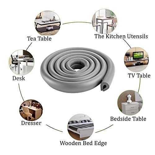 Syga Safety Strip Guard Protector (UShape_Grey) - Image 2