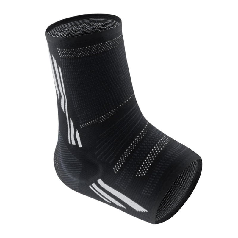 Breathable Ankle Support Brace for Athletic Injury Prevention Black Size M - Image 2