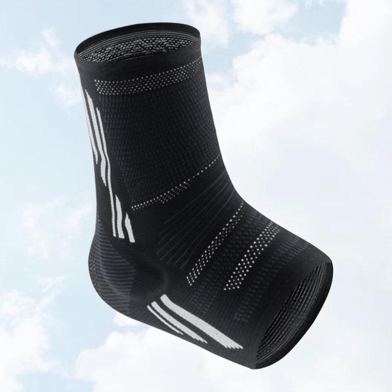 Breathable Ankle Support Brace for Athletic Injury Prevention Black Size M - Image 4