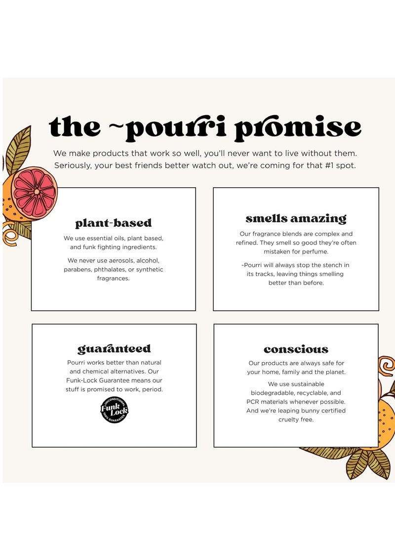 Poo-Pourri بخاخ المرحاض بيو~بورري - قبل أن تذهب برائحة الفانيليا والنعناع 0.34 أونصة سائلة - Image 4