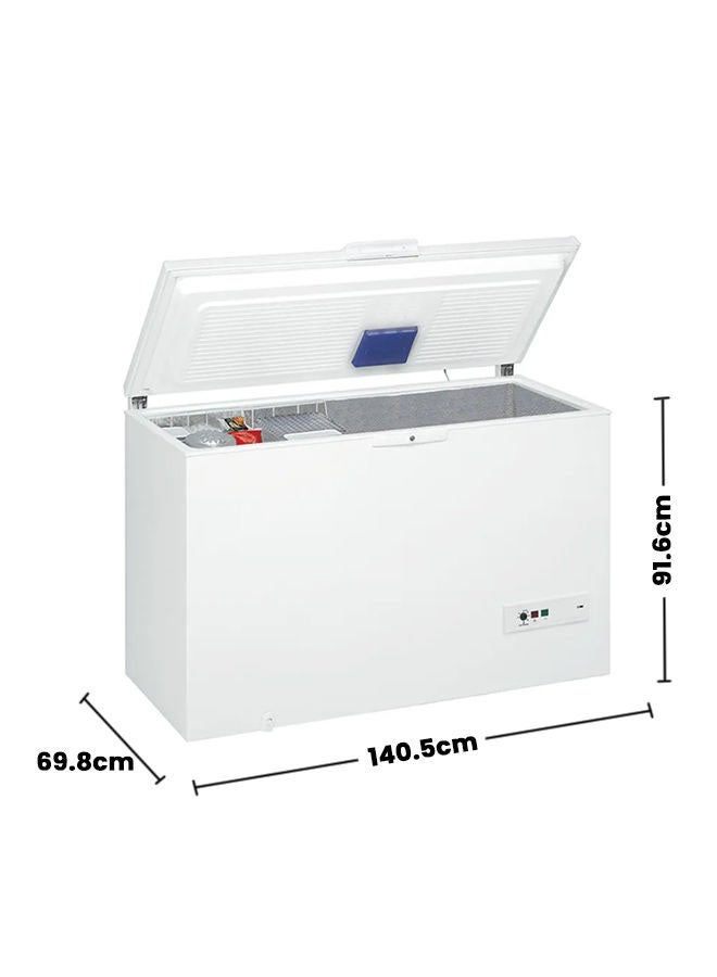 ويرلبول مجمد أفقي 600 L 100 W CF600 أبيض - Image 2