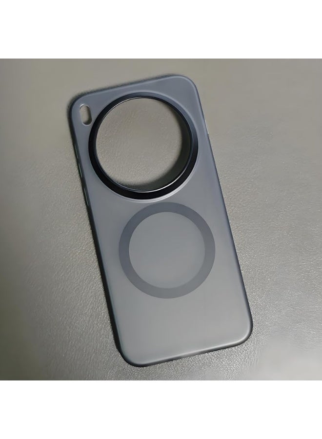 general Magnetic Case Compatible with Vivo X300 Pro, Matte Frosted Magnetic Wireless Translucent Anti-Fingerprint Shockproof Armor Cover - Image 3