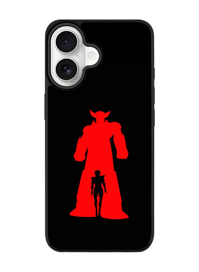 Stylizedd iPhone 17 Case, [Compatible with MagSafe] Slim Magnetic cover Phone Case iPhone 17 -Grendizer (Black) - Image 1