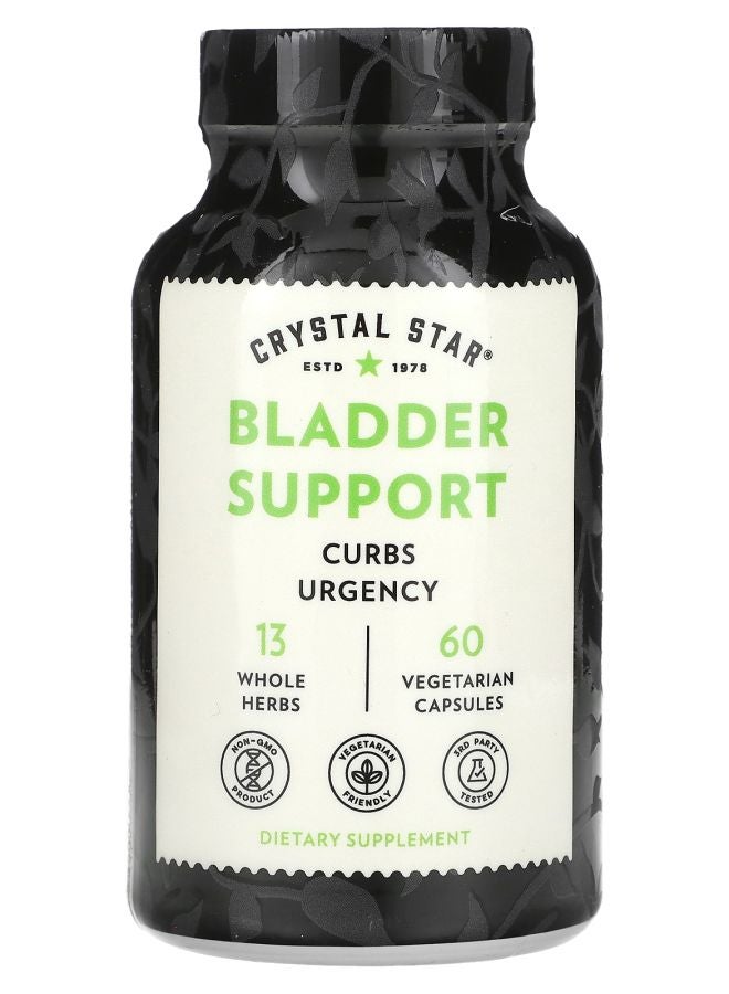 Crystal Star Bladder Support 60 Vegetarian Capsules