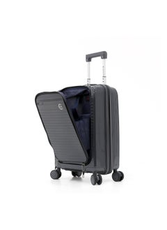 GIORDANO Unbreakable Hardshell PP Luggage Trolley Bag 20 inch Cabin Size With Double Spinner Wheels,Grey  - Image 2
