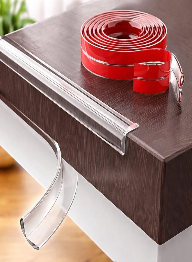 D RAJ Edge Protector, Baby Proofing Edge Protector Strip for Baby, Child Proof Table Edge Protectors Guards Safety Bumper Cover for Furniture Desk Crib Gate Bed Wall Soft Silicone (3 Meter) - Image 1