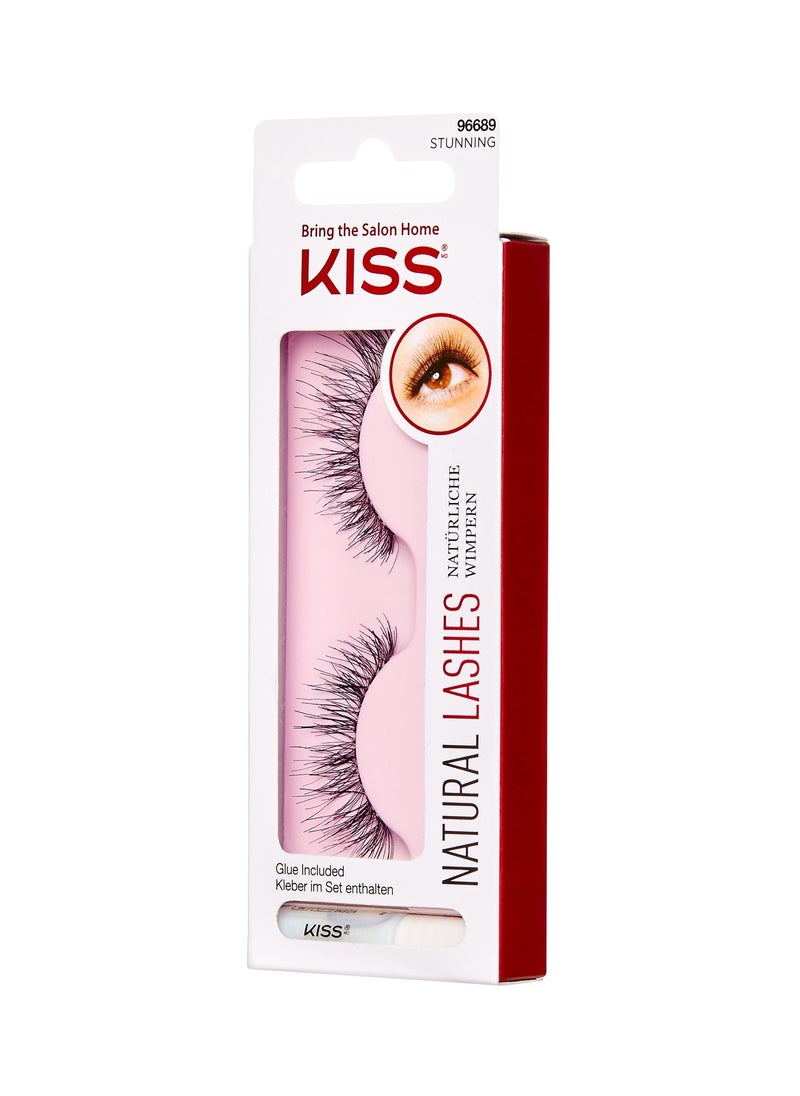 KISS - Natural Lashes Stunning KEH03C - Image 1