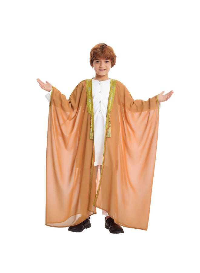 ثوب شاب الشرق الأوسط أبيض 120cm - Image 3