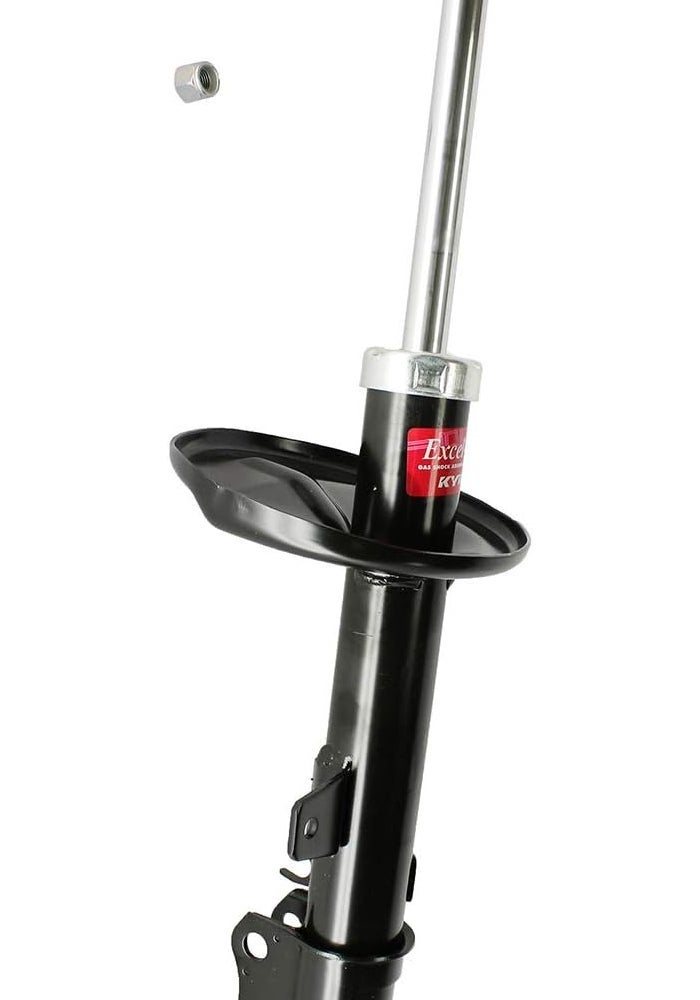 KYB 334134 Excel-G Gas Strut - Rear Right, Black and Silver - Image 1