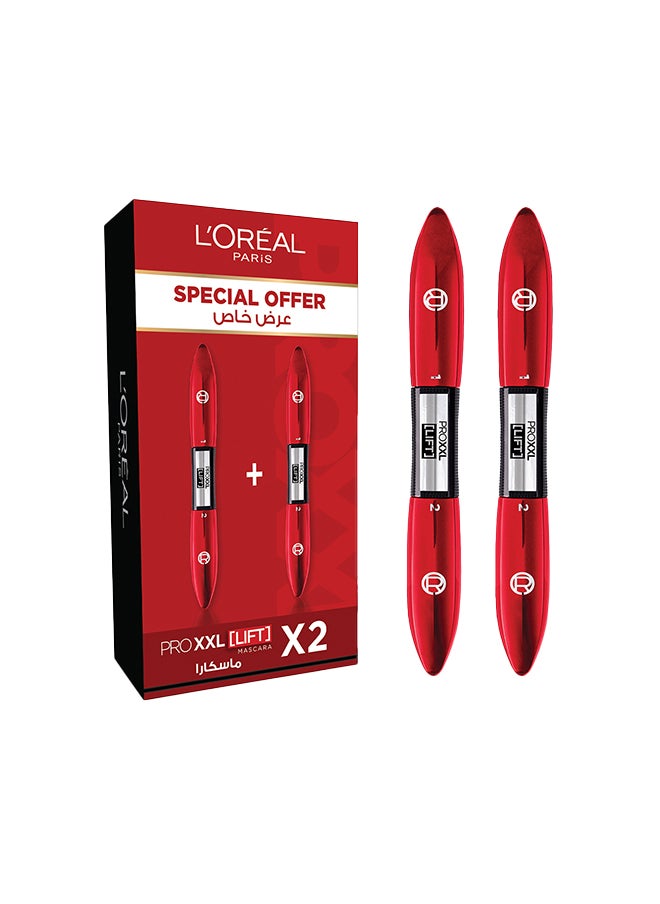 L'OREAL PARIS 2X PRO XXL LIFT Mascaras With Pro-Keratin For Lifted Lashes  - Image 1