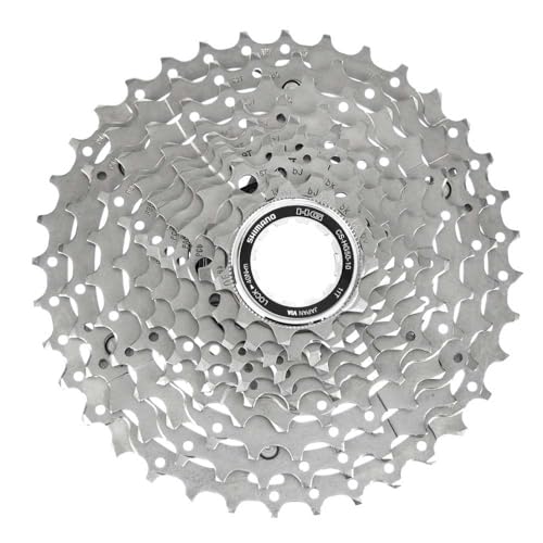 Shimano Deore M6000 CS-HG500 Cassette - 10 Speed, 11-34t, Silver - Image 1
