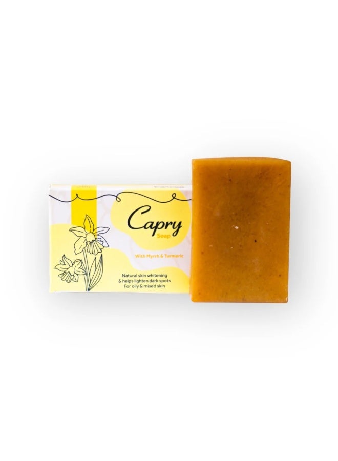 HAJER Capri Soap, enriched with Myrrh and Turmeric 200 gram - Image 1