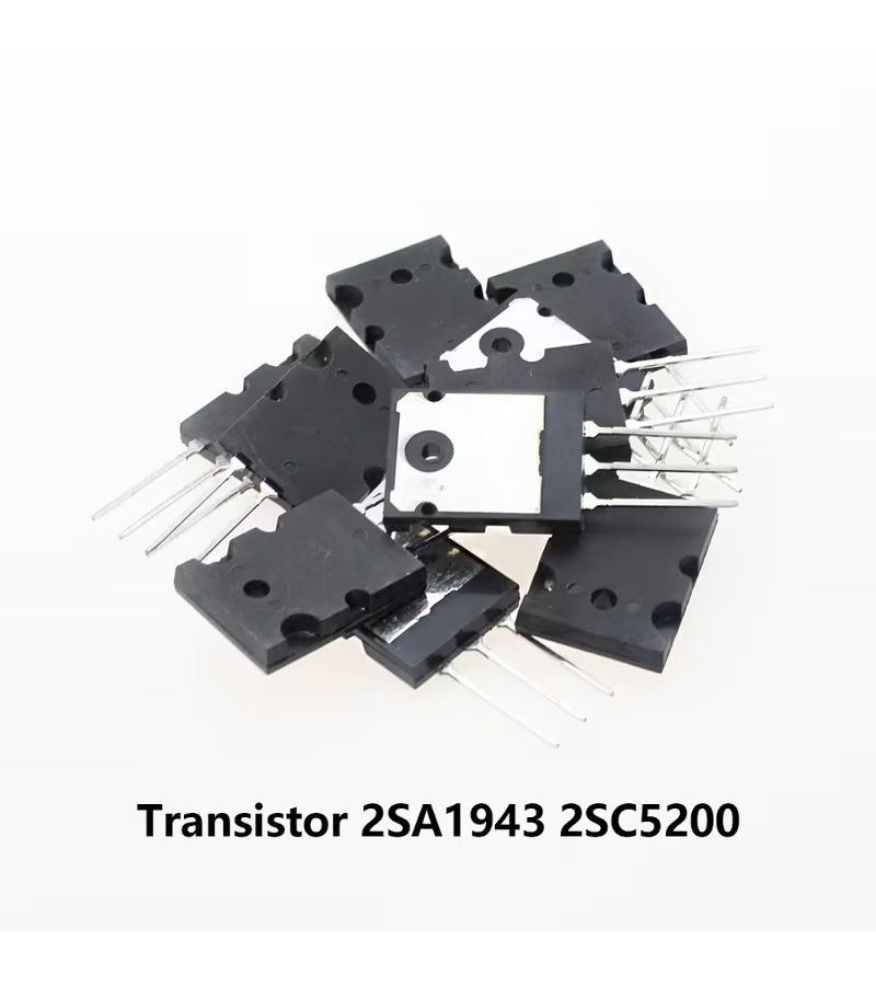 2SA1943 2SC5200 زوج مكبر صوت TO-3PL ترانزستورات PNP NPN عالية القدرة متطابقة مناسبة لأقل من 36 فولت 4 قطع (2 من كل نوع) - Image 2