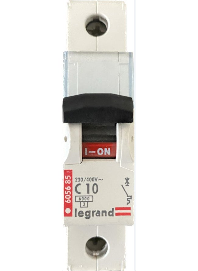 Legrand Single Phase 1X10A Type C XG Automatic Fuse 4,5ka 605685  - Image 2