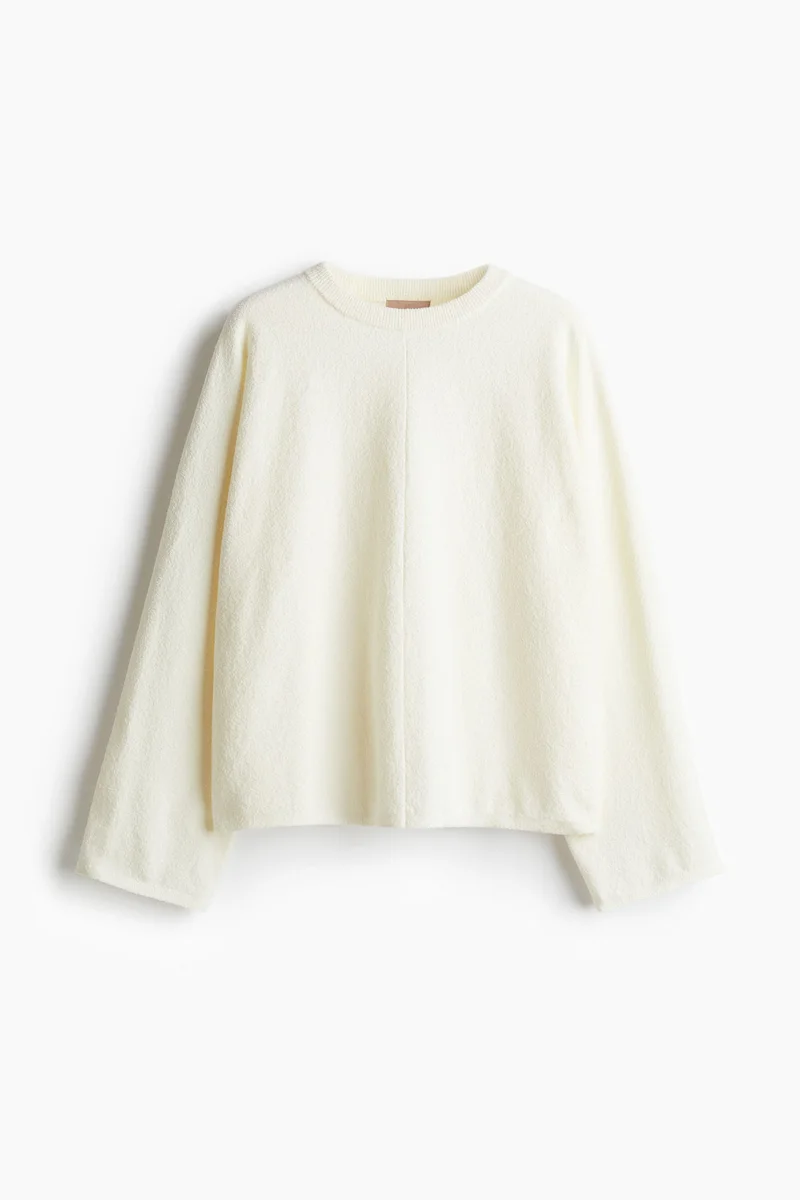 H&M Bouclé-knit jumper