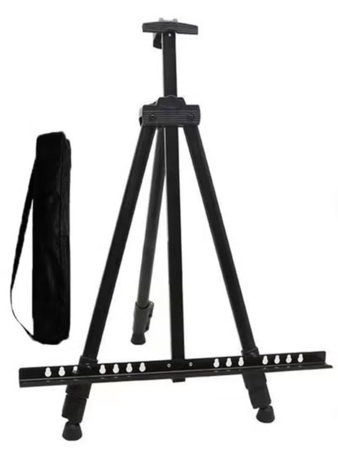 KLNAMAEAAN Multifunctional Hand Cranked Display Stand for Art Students Adjustable Height with Portable Bag for Floor and Table Top Drawing and Displaying - Image 1