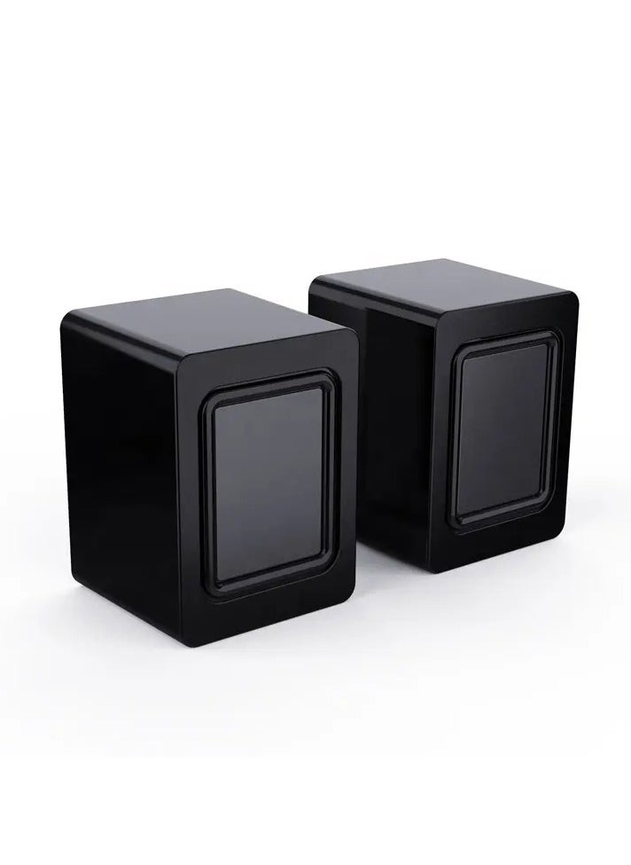كيسونلي - مكبر صوت سلكي صغير لسطح المكتب RGB محمول USB Mini X14 - Image 1